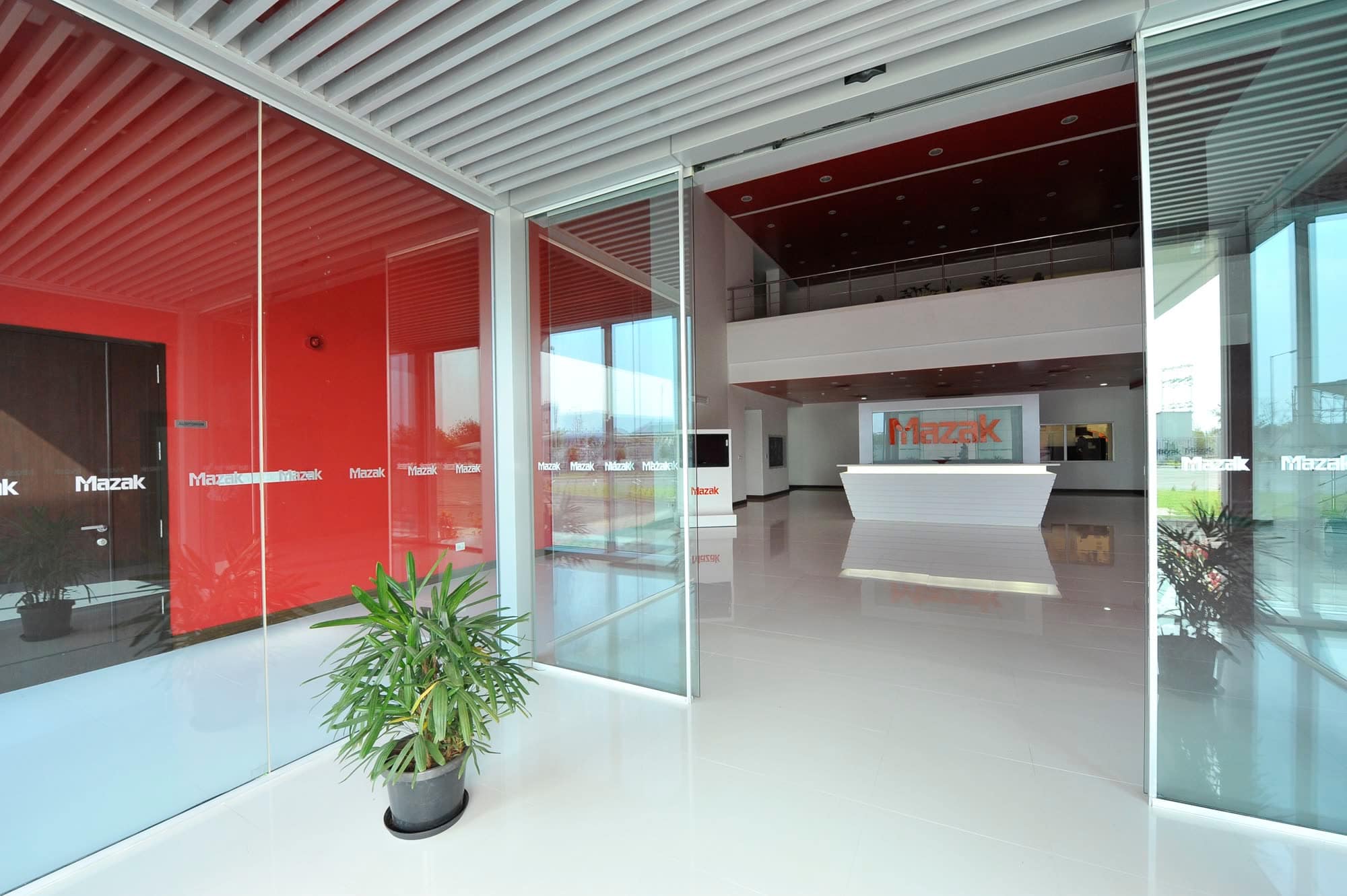 Mazak India — precision manufacturing showroom