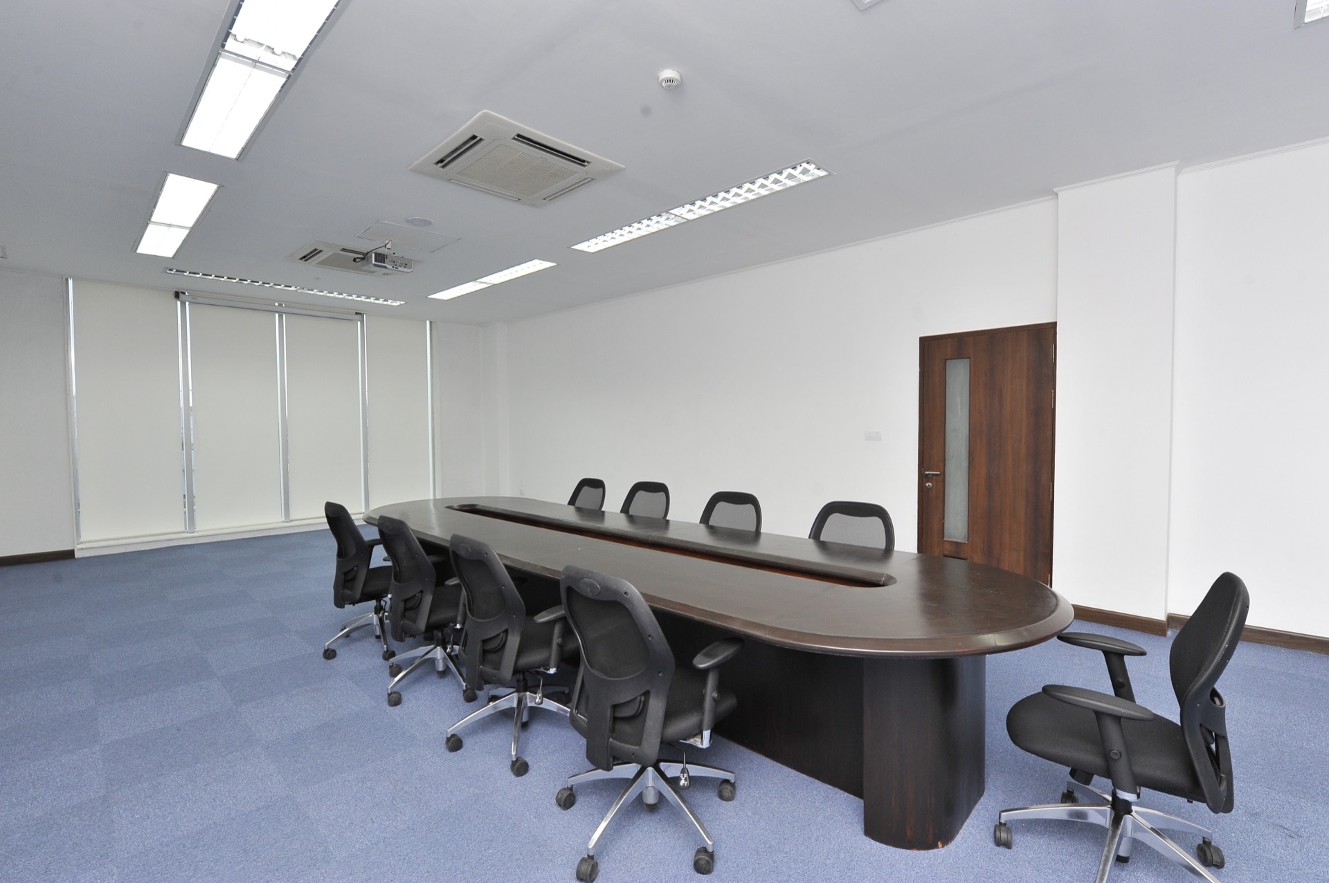 Completed space