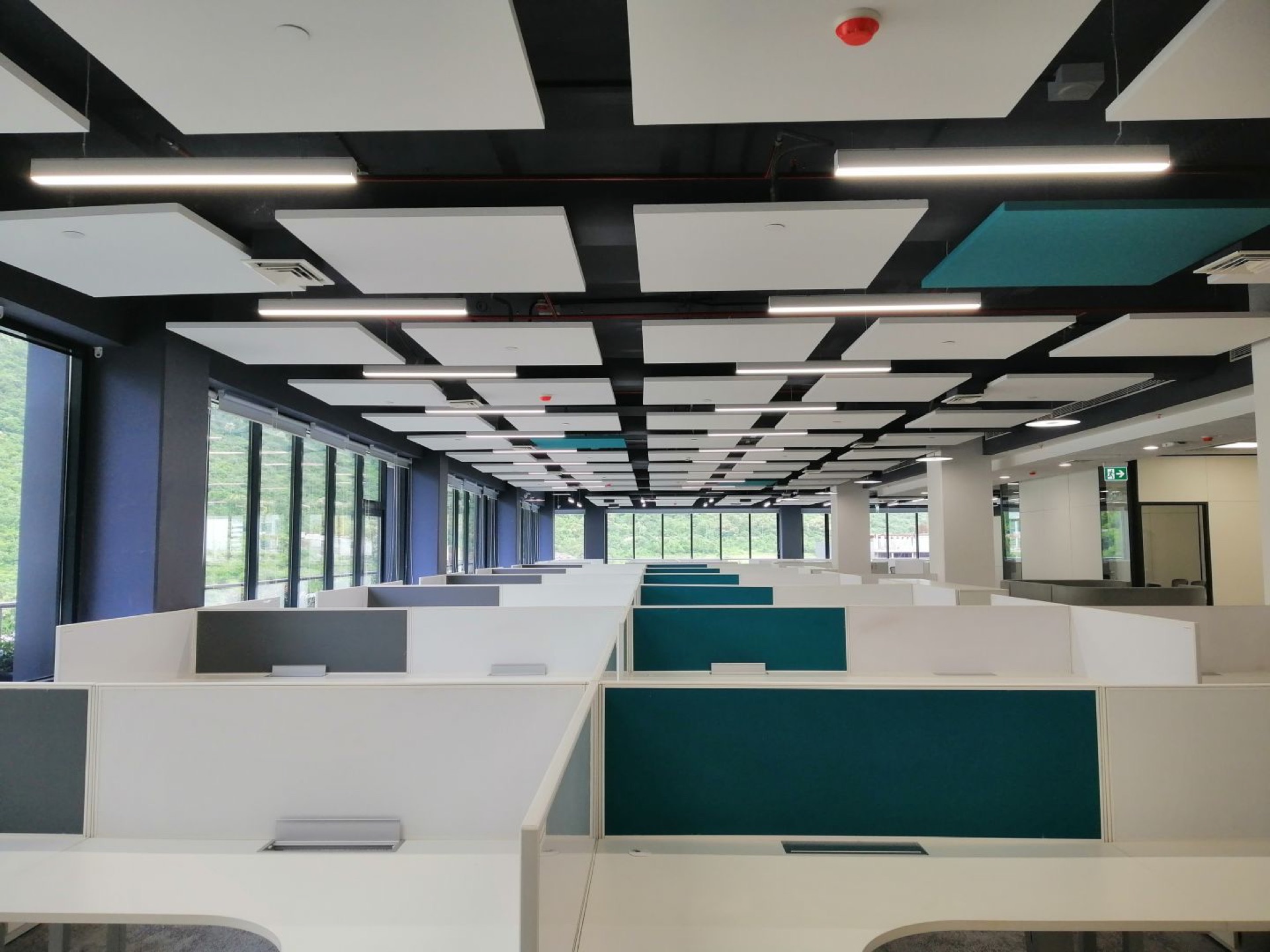 Exposed ceiling design