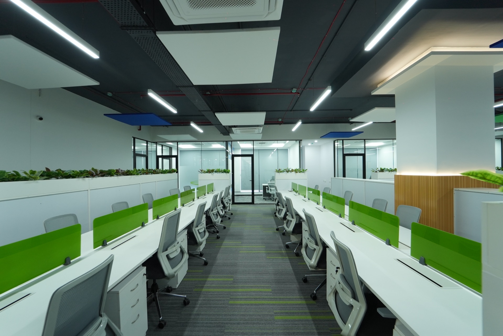 Interior corridor