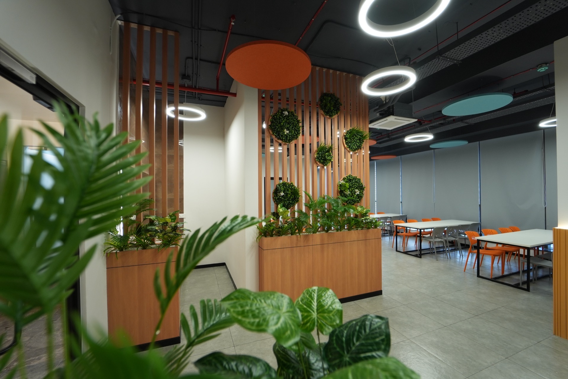 Completed space