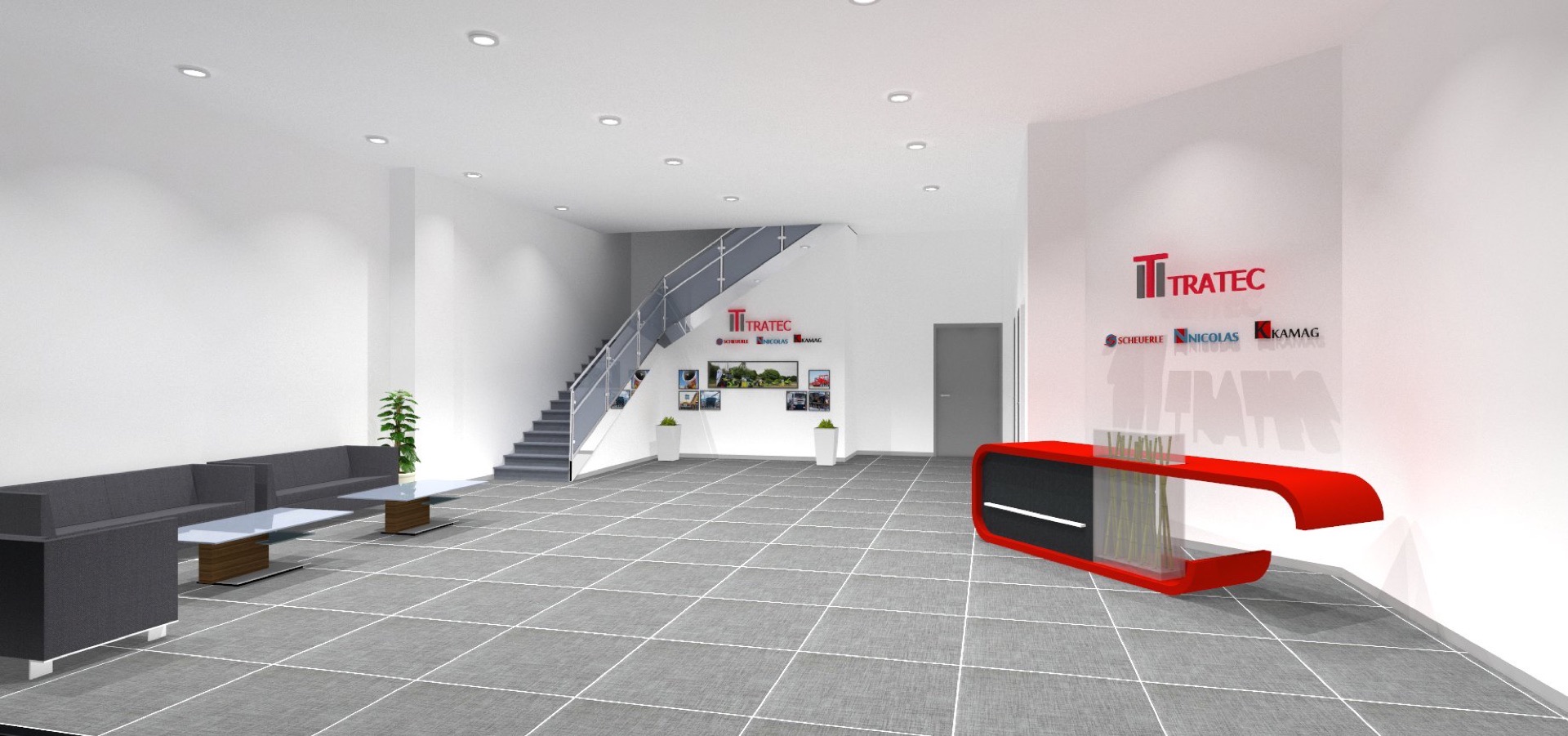 TTI India — premium reception and office interior