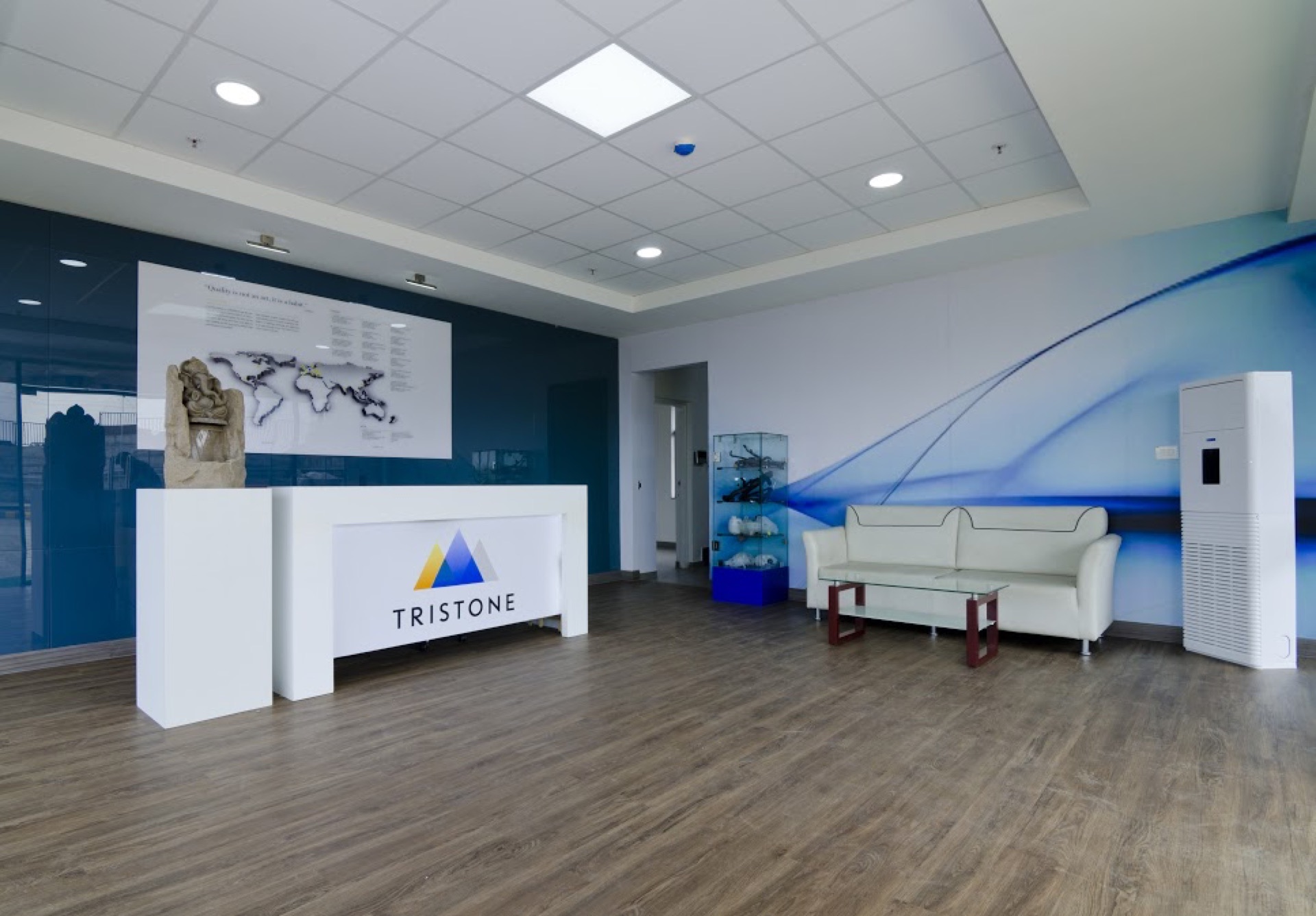 Tristone Technologies — open-plan workspace