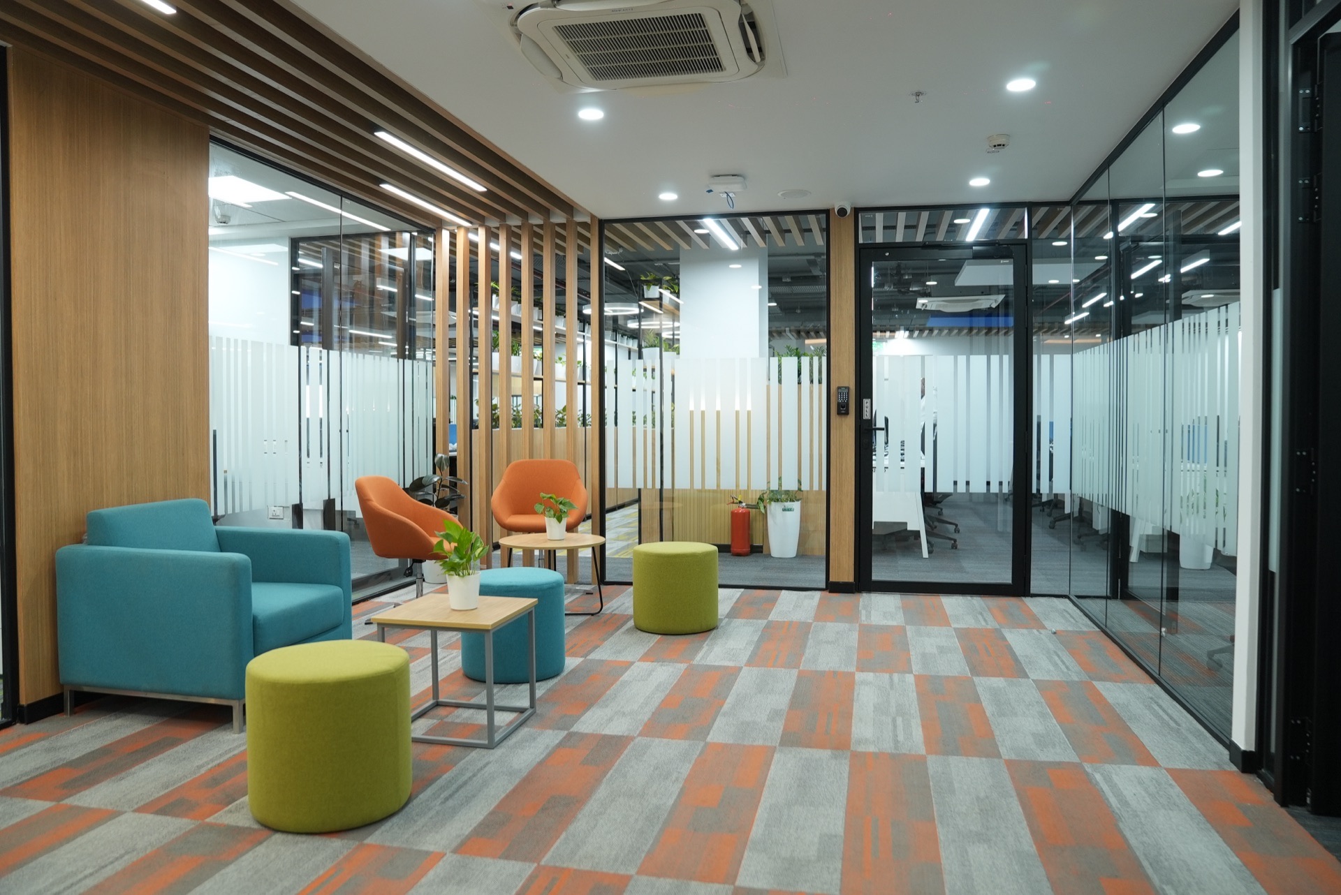 Office corridor